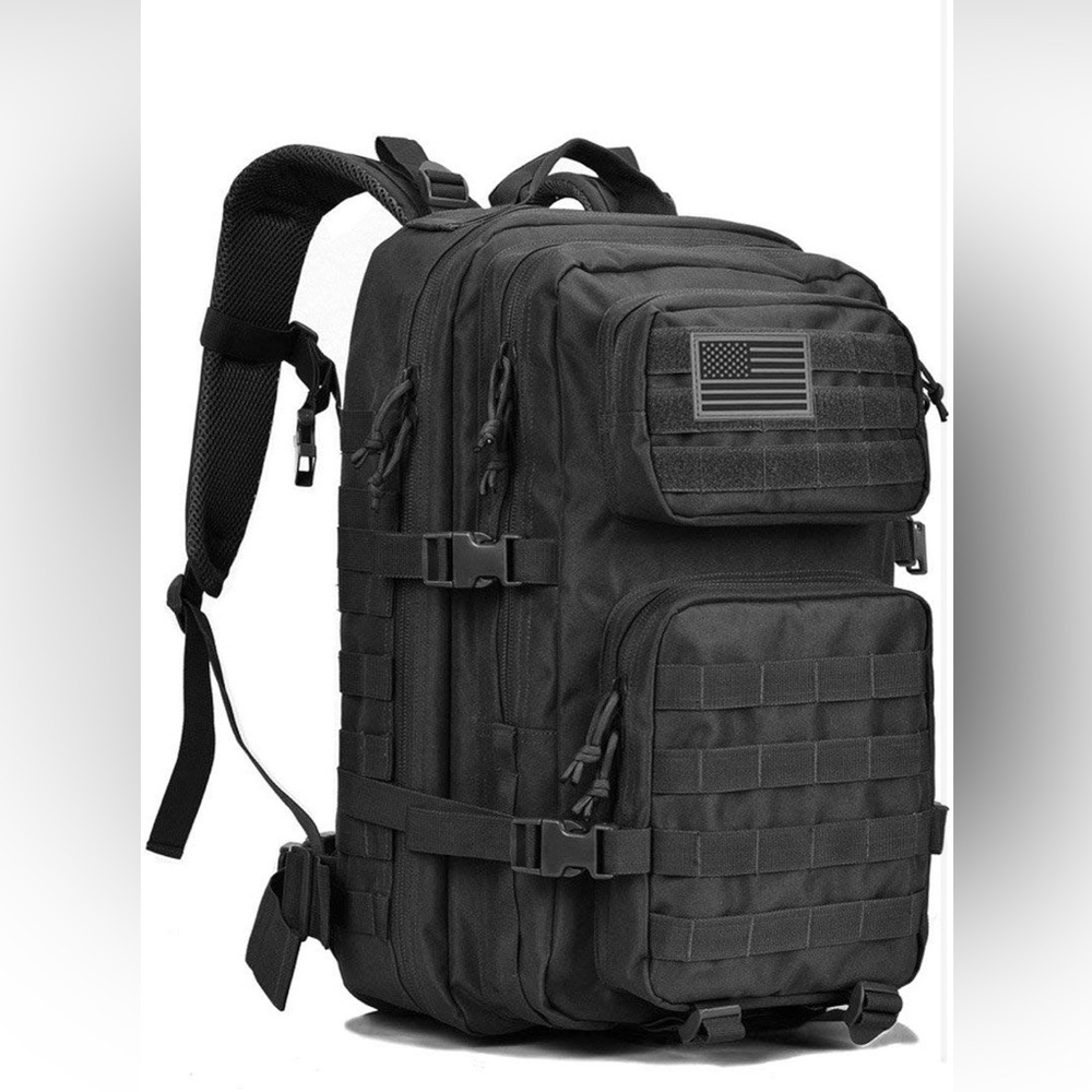 Reebow Black Travel Backpack